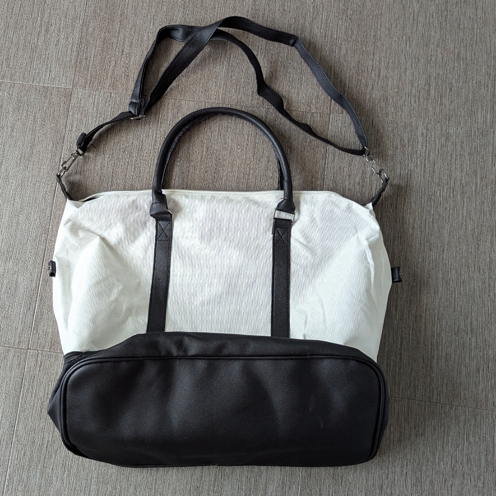DSW Black and White Women's Bag - Picture 8 of 9
